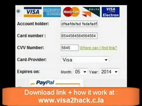A Mastercard credit card generator is a tool that can be used to generate Mastercard credit card numbers. These numbers can be used for testing and educational purposes. The credit card generator will provide you with all the details you need, including the random CVV or CVC number, random expiration date, and random money amount. ...
